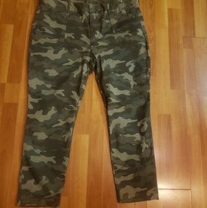 Pixie Camouflage Pants (Never Worn)